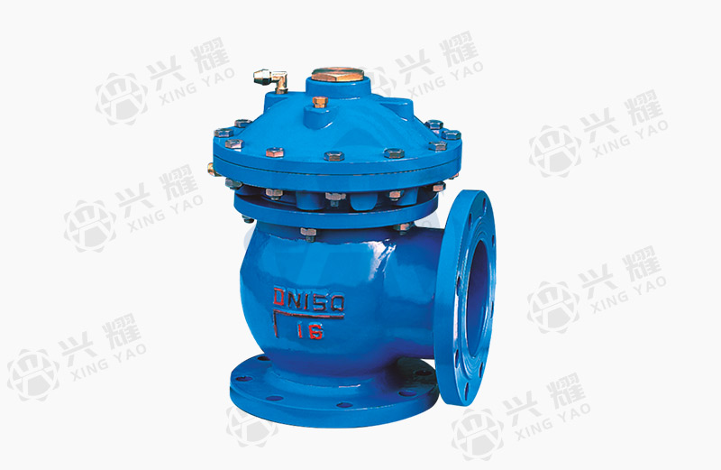 Pneumatic angle fast open mud valve 